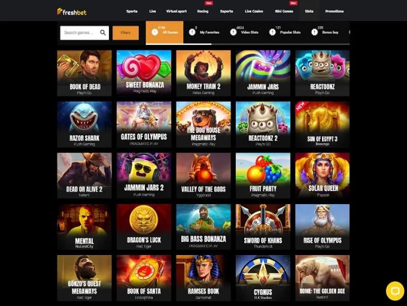 FreshBet Schermata 3